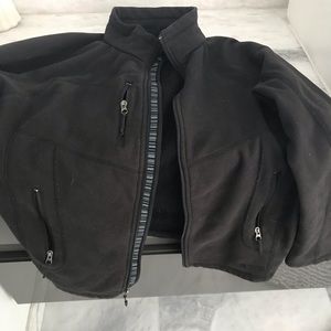 Double diamond coat black